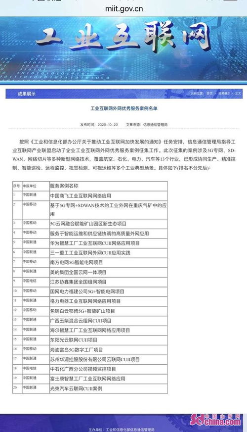青島聯(lián)通攜手海爾智慧工廠 工業(yè)互聯(lián)網(wǎng)數(shù)據(jù)服務(wù)典范榮獲工信部?jī)?yōu)秀案例